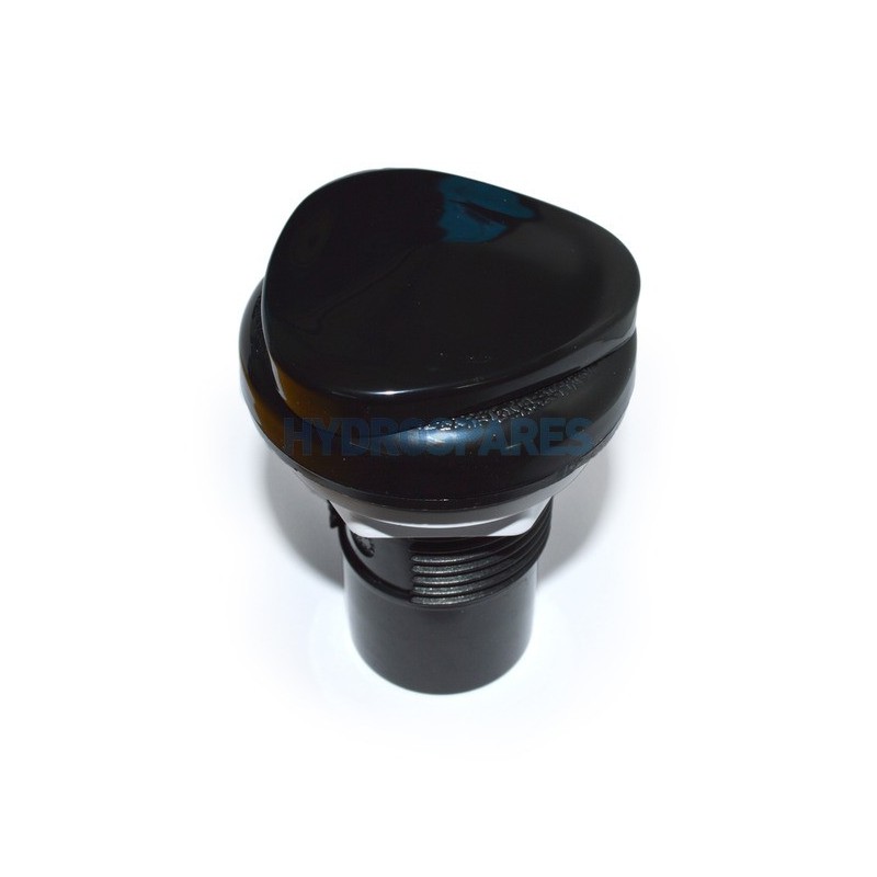Air Control Assembly - 1" - Alpha Cover Two Tone - Black