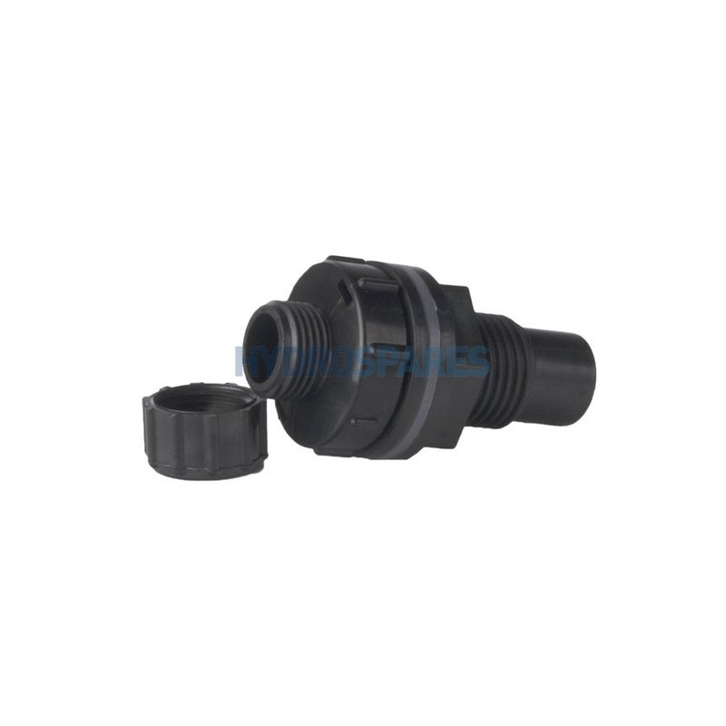 Economy Drain Valve 1/2" slip body, 2-1/4" face