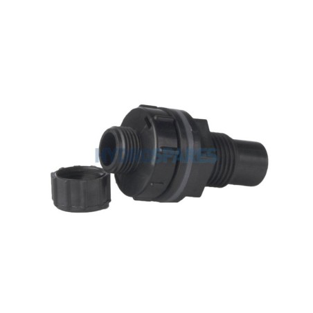 Economy Drain Valve 1/2" slip body, 2-1/4" face