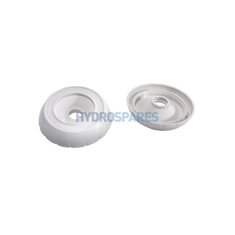 Top Access Divert Valve 2" Cap White - Notched