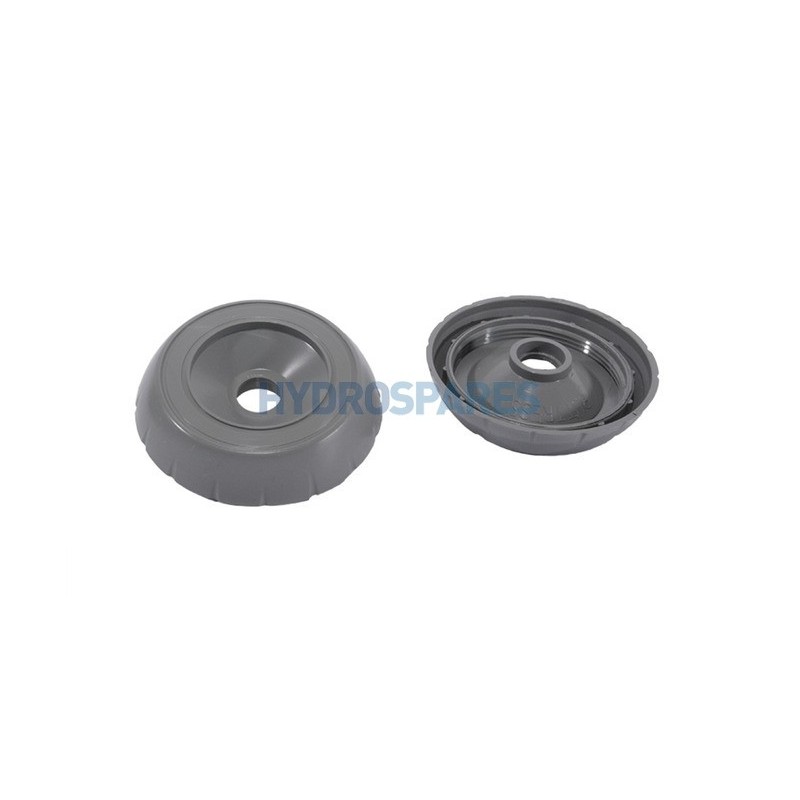 Top Access Divert Valve 2" Cap Grey - Notched