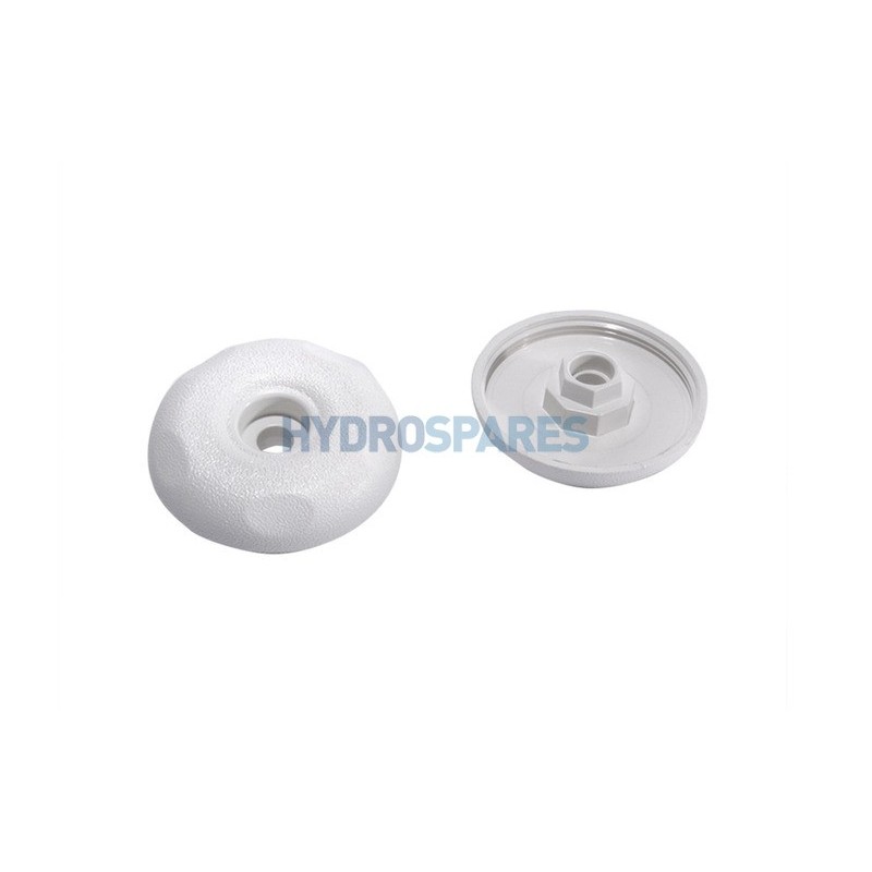 Top Access Air Control 1" Cap White - Textured