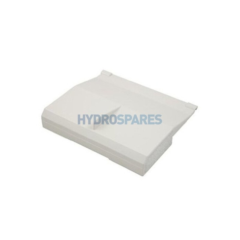 35 sq. ft. Spa Skim Filter Floating Weir White + Foam