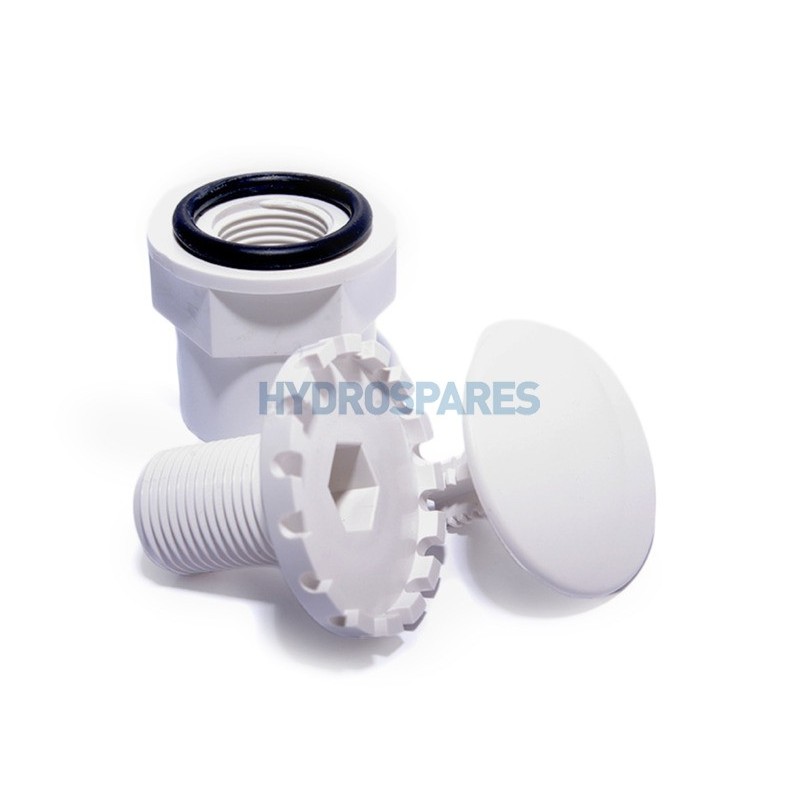 Air Injector - Complete  41.5mm 1" OD White