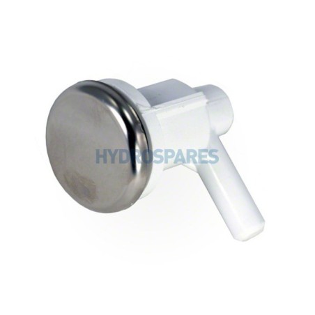 Waterway - Air Injector Assembly  Chrome - inc cap/body/oring