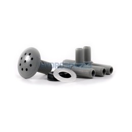 Air Injector - Pepper Pot 3/8" Barb Multi Body - Grey