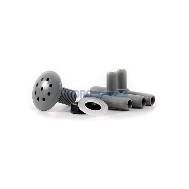 Air Injector - Pepper Pot 3/8" Barb Multi Body - Grey