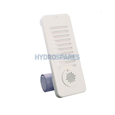 Strip Skimmer White - 90° (2) 50mm ID / 2.00" OD