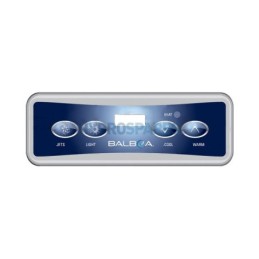 Overlay - VL401 4 Button - 11885 Jets, Light, Cool, Warm