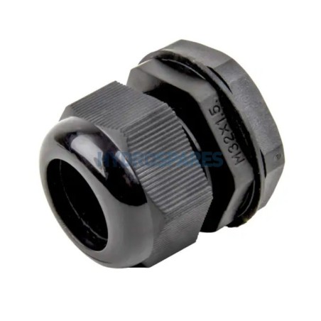 Cable Gland M32 - Black Fits Balboa Spa Packs