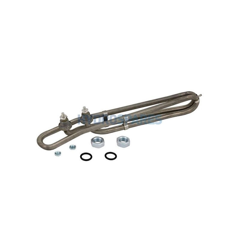 Heater Element - Std - 10" - 1.3kW Incoloy - Flo Thru - Angled Tip - 240V Heater Element - Std - 10" - 1.3kW Incoloy - Flo Thru - Angled Tip - 240V