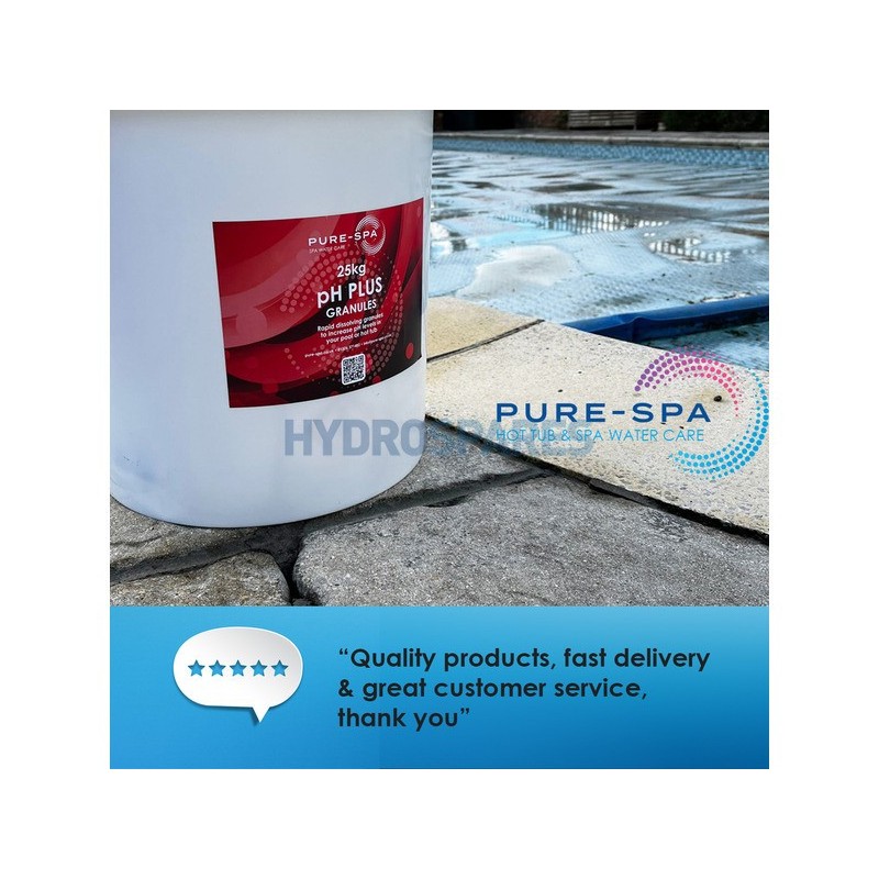 Pure-Spa - pH Plus 25kg drum