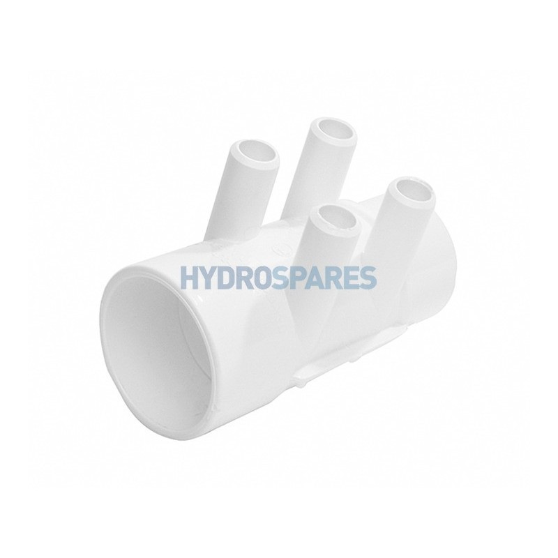 Manifold - 2.0" - 4 Barb (SP) 3/4" Smo Barb - Socket x Spigot