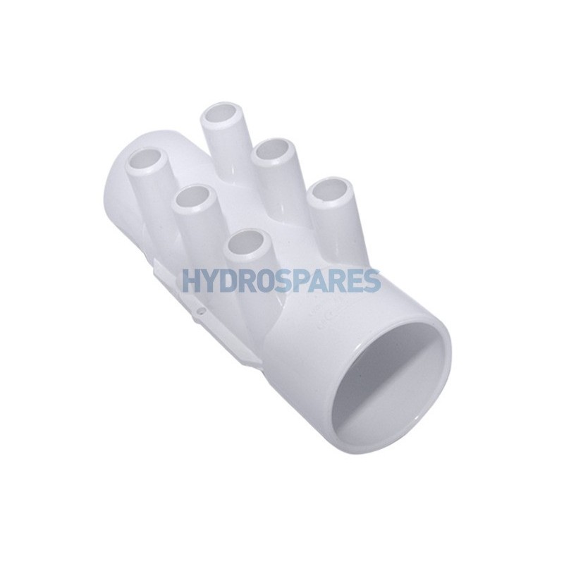 Manifold - 2.0" - 6 Barb (SP) 3/4" Smo Barb - Socket x Spigot