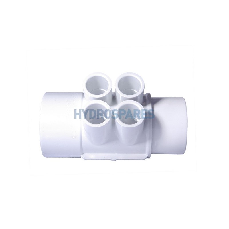 Manifold - 2.0" - 4 Port 3/4" Ports - Socket x Spigot