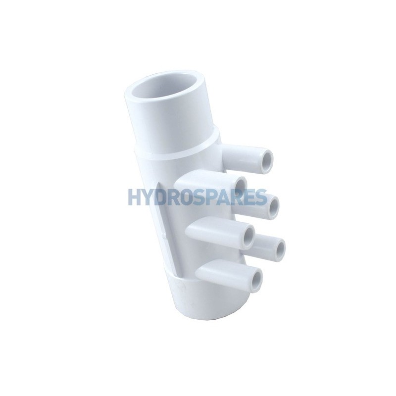 Manifold - 2.0" - 6 Barb 3/4" Smo Barb, Socket x Spigot