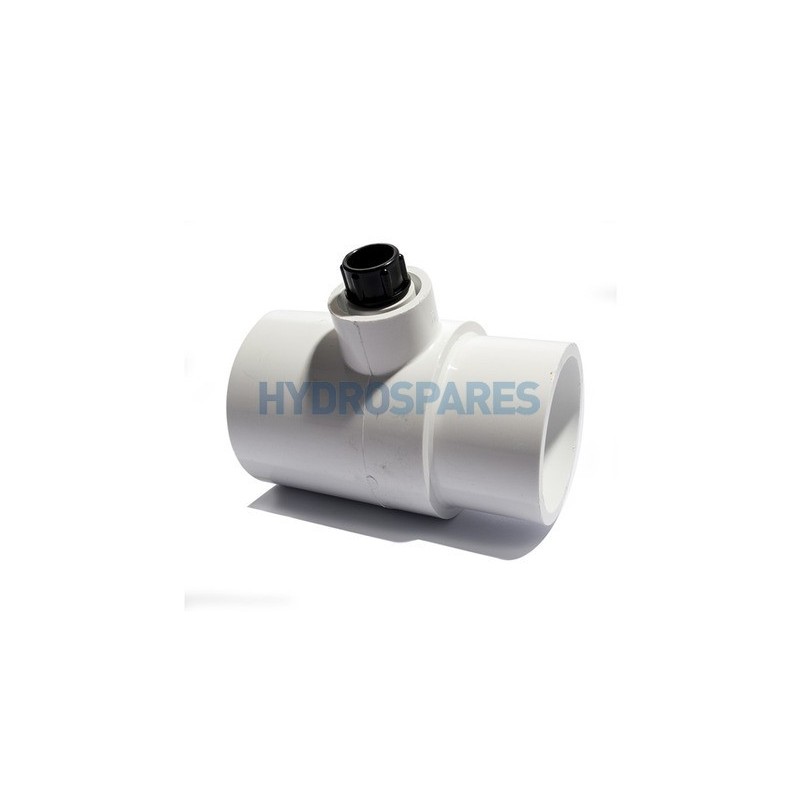 Waterway Air Bleed - 2.00" Straight  Socket x Spigot