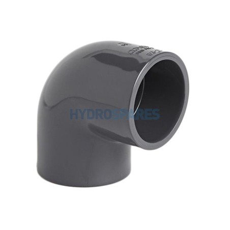 Elbow - 90° Equal  IMP - Grey 1.5" - PVC