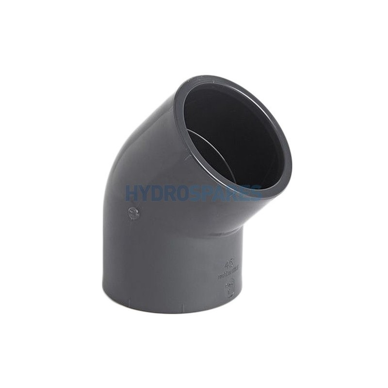 Elbow - 45° Equal  IMP - Grey 2.0" - PVC