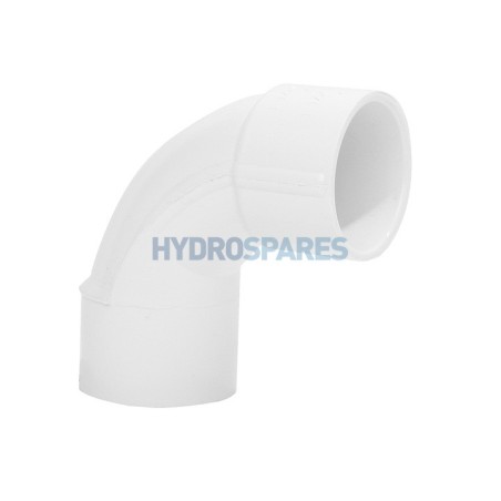 Elbow - 90° Swept Equal  IMP - White 2.0" - PVC