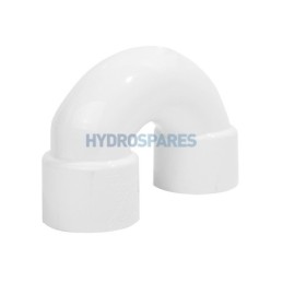 U-Bend - Equal  IMP - White 2.0" - PVC