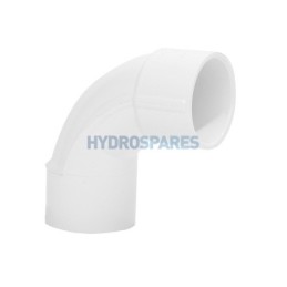 Elbow - 90° Swept Street  IMP - White 1.5" - PVC - M x F