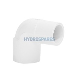 Elbow - 90° Street  IMP - White  1/2" - PVC - M x F