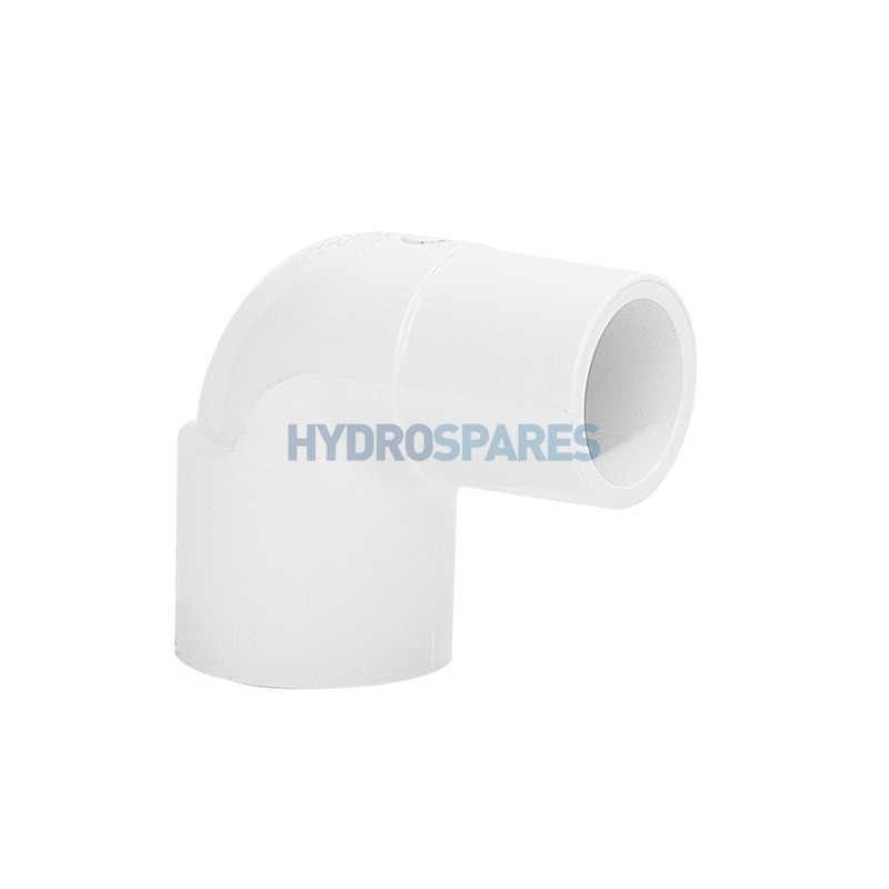 Elbow - 90° Street  IMP - White  1/2" - PVC - M x F