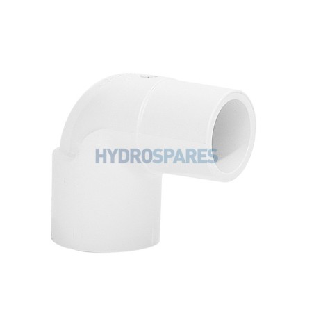 Elbow - 90° Street  IMP - White  1/2" - PVC - M x F