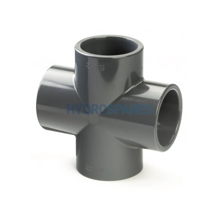 Cross - Equal  MET - Grey 50mm - PVC