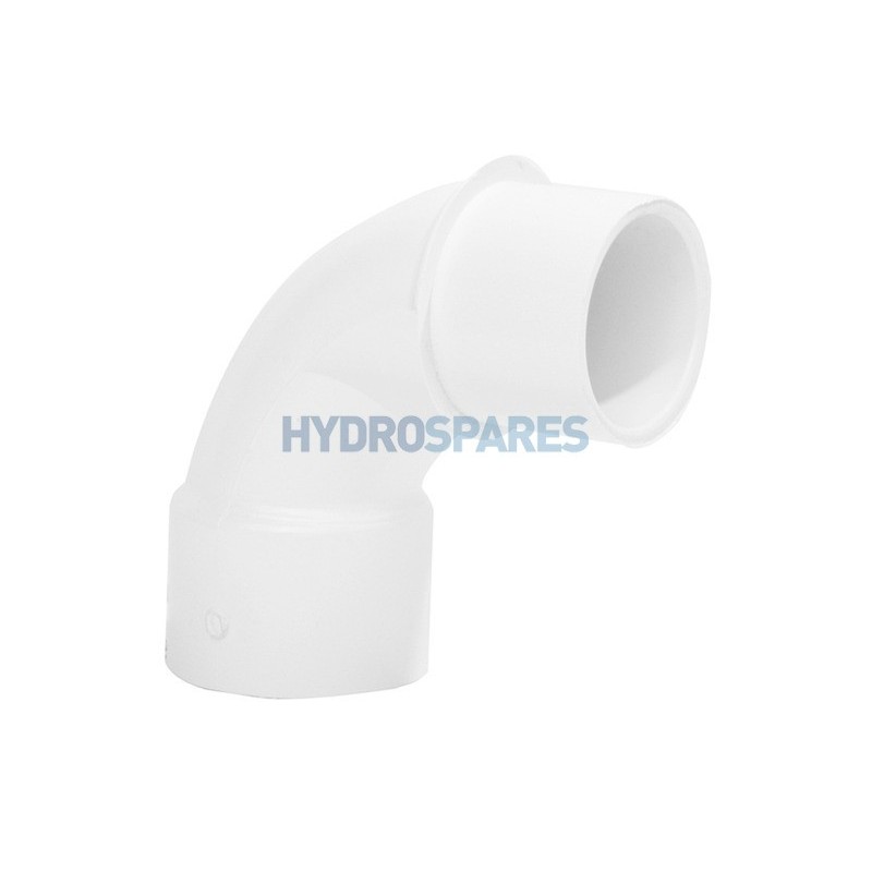 Elbow - 90° Swept Equal  IMP - White  1.5" - PVC