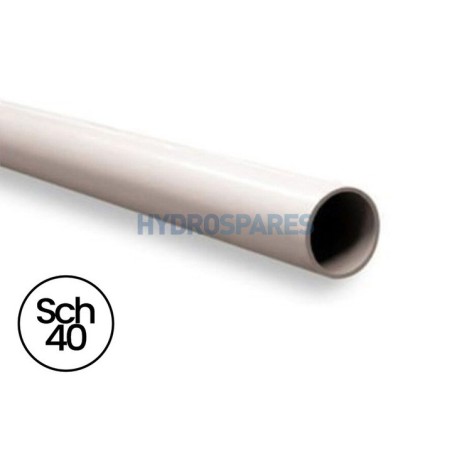 Rigid Pipe - IMP - White 3/4" - SCH 40