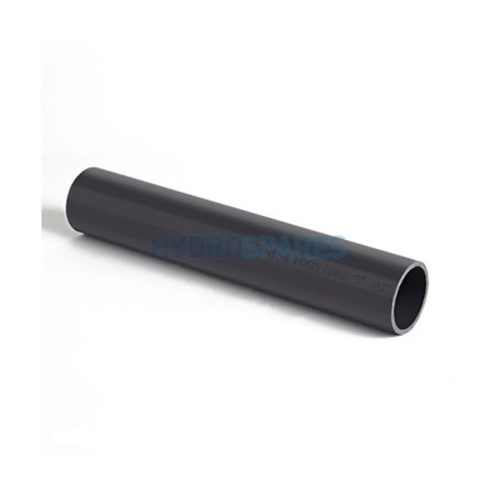 1/2" Rigid PVC Pipe Class E Grey 2m 15Bar