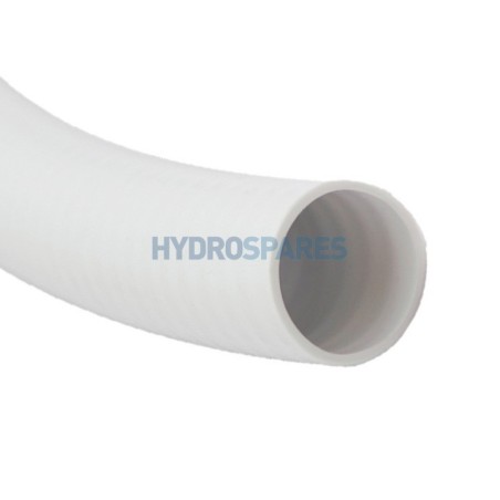 1/2" Semi-Rigid PVC Pipe White 1m