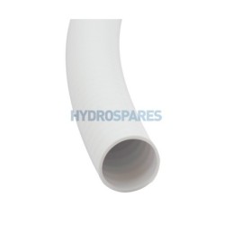 32mm Semi-Rigid PVC Pipe White 1m