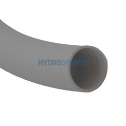 50mm Semi-Rigid PVC Pipe Grey 1m