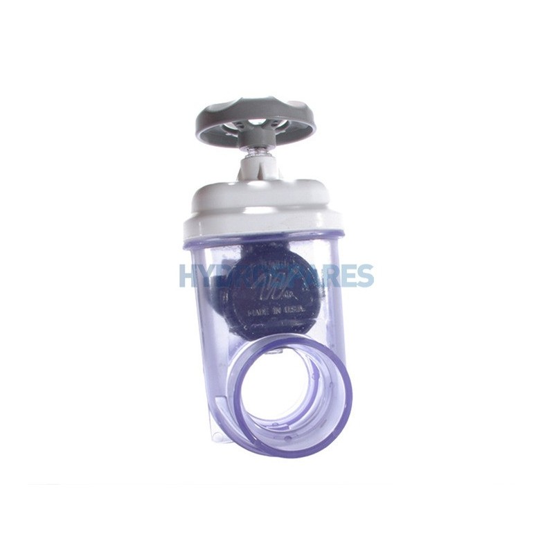 Gate Valve 2" Socket - Socket Clear/White thread activation