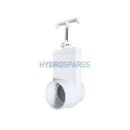 Slice Valve 2" Socket - Socket White