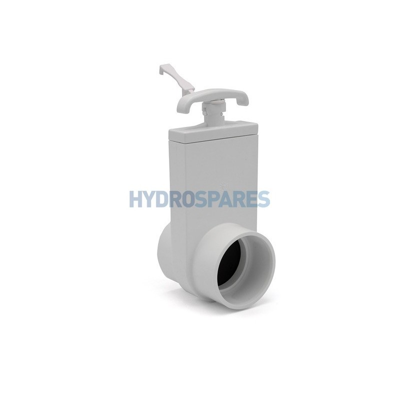 Slice Valve 2.5" Socket - Socket White