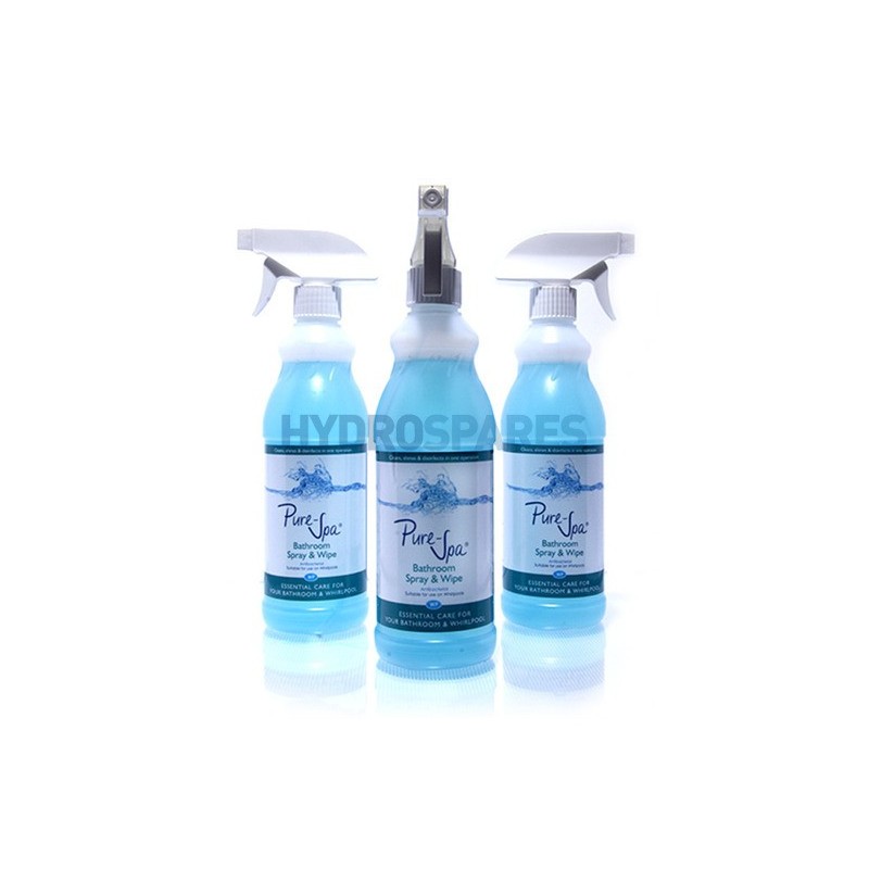 Bathroom Spray & Wipe x 3  3 x 500ml