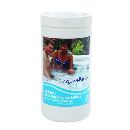 AquaSparkle Chlorine mini tablets 20g x 1kg